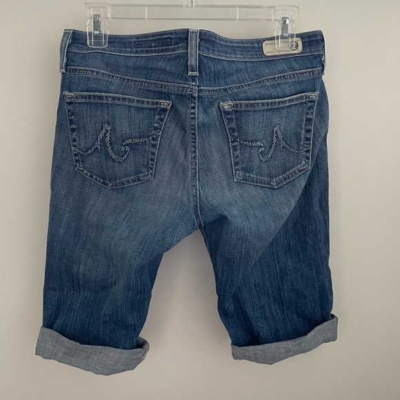 Ag Adriano Goldschmied Women’s the Malibu Denim Shorts Size 29R - Picture 2 of 8